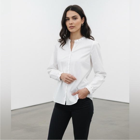 Anne Fontaine Tops - Anne Fontaine White Button Down Shirt